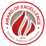 NBBQA “Award of Excellence” Winner 2015